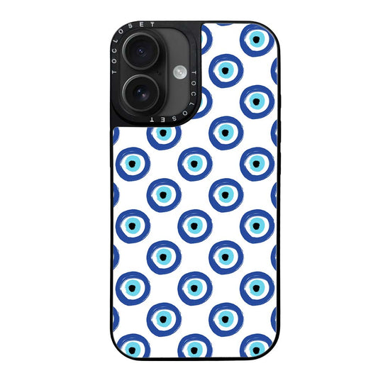 Evil Eye Designer iPhone 16 Case Cover