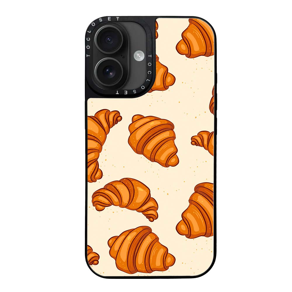 Croissant Designer iPhone 16 Case Cover