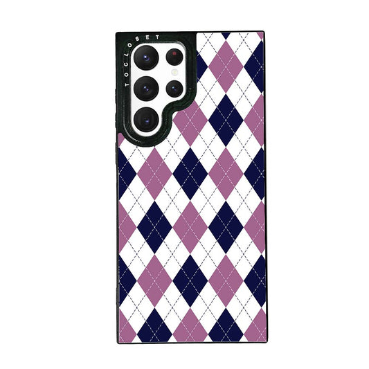 Winter Plaid Designer Samsung S22 Ultra Case Cover