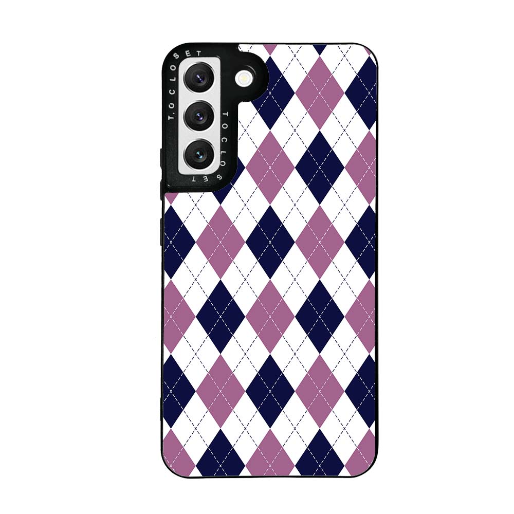 Winter Plaid Designer Samsung S22 Plus Case Cover