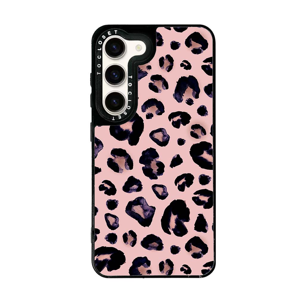 Leopard Pattern Designer Samsung S23 Case Cover