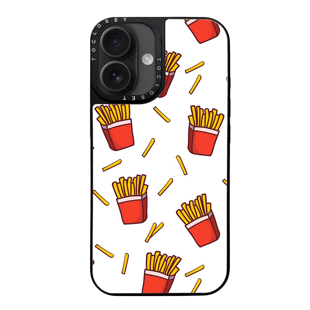 Fries Designer iPhone 16 Case Cover