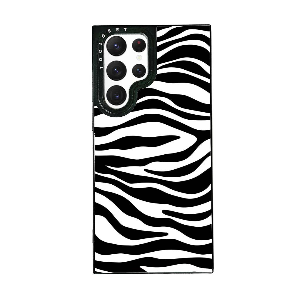 Zebra Designer Samsung S22 Ultra Case Cover