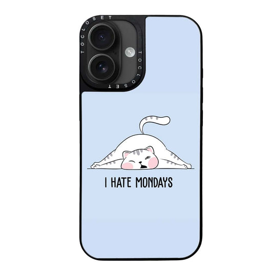 Hate Mondays Designer iPhone 16 Case Cover