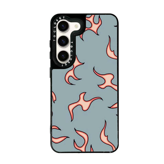 Fire Designer Samsung S23 Case Cover