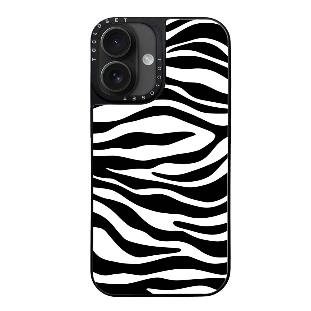 Zebra Designer iPhone 17 Case Cover