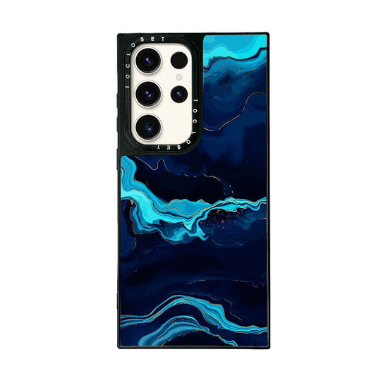 Blue Marble Designer Samsung S24 Ultra Case Cover