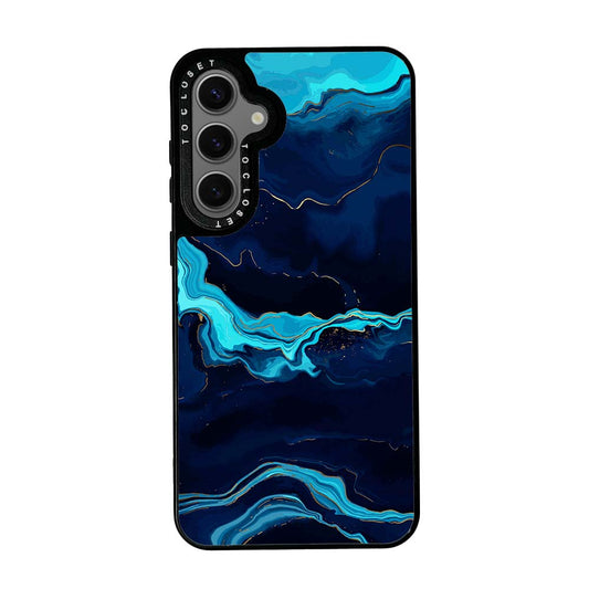 Blue Marble Designer Samsung S24 Plus Case Cover