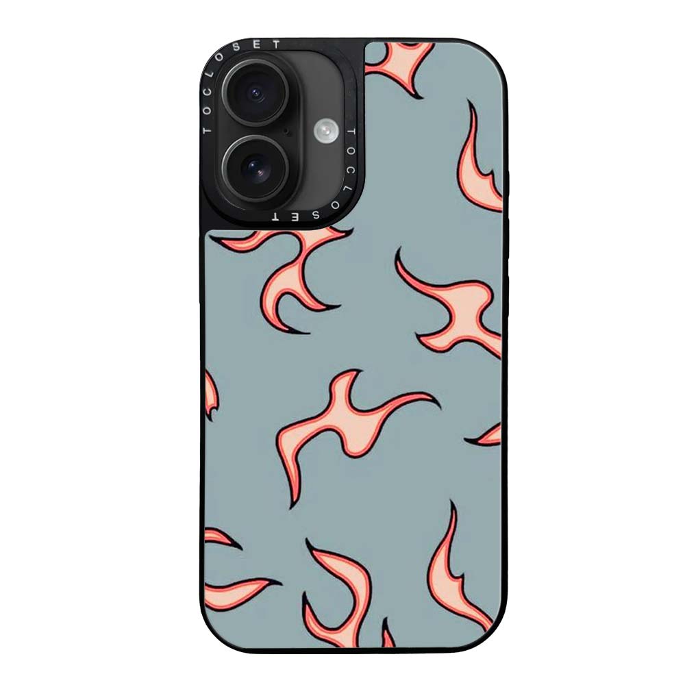 Fire Designer iPhone 17 Case Cover