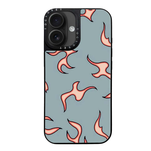Fire Designer iPhone 17 Case Cover