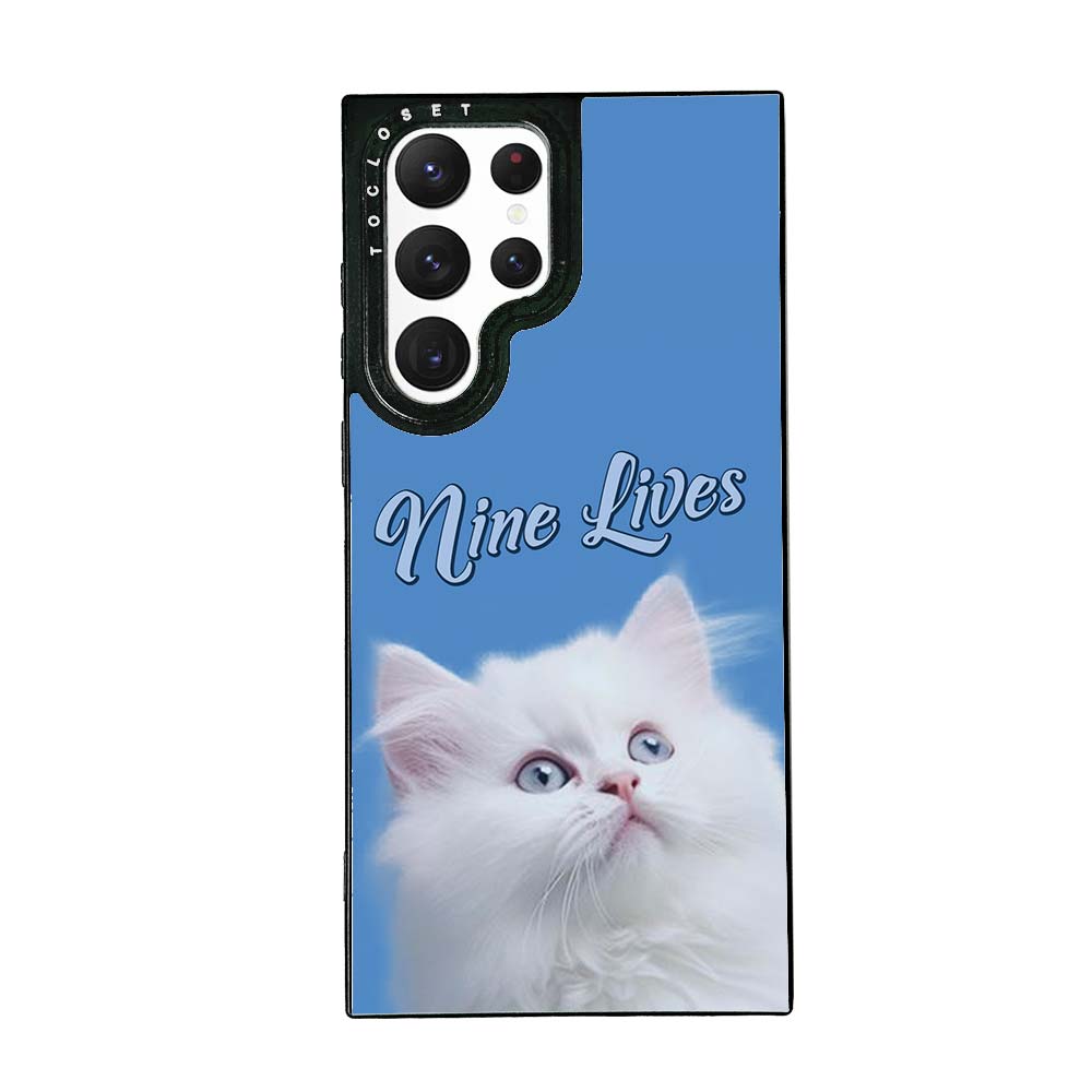 Nine Lives Designer Samsung S22 Ultra Case Cover