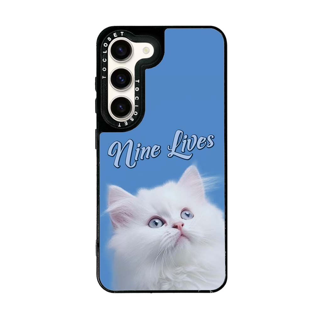 Nine Lives Designer Samsung S23 Case Cover