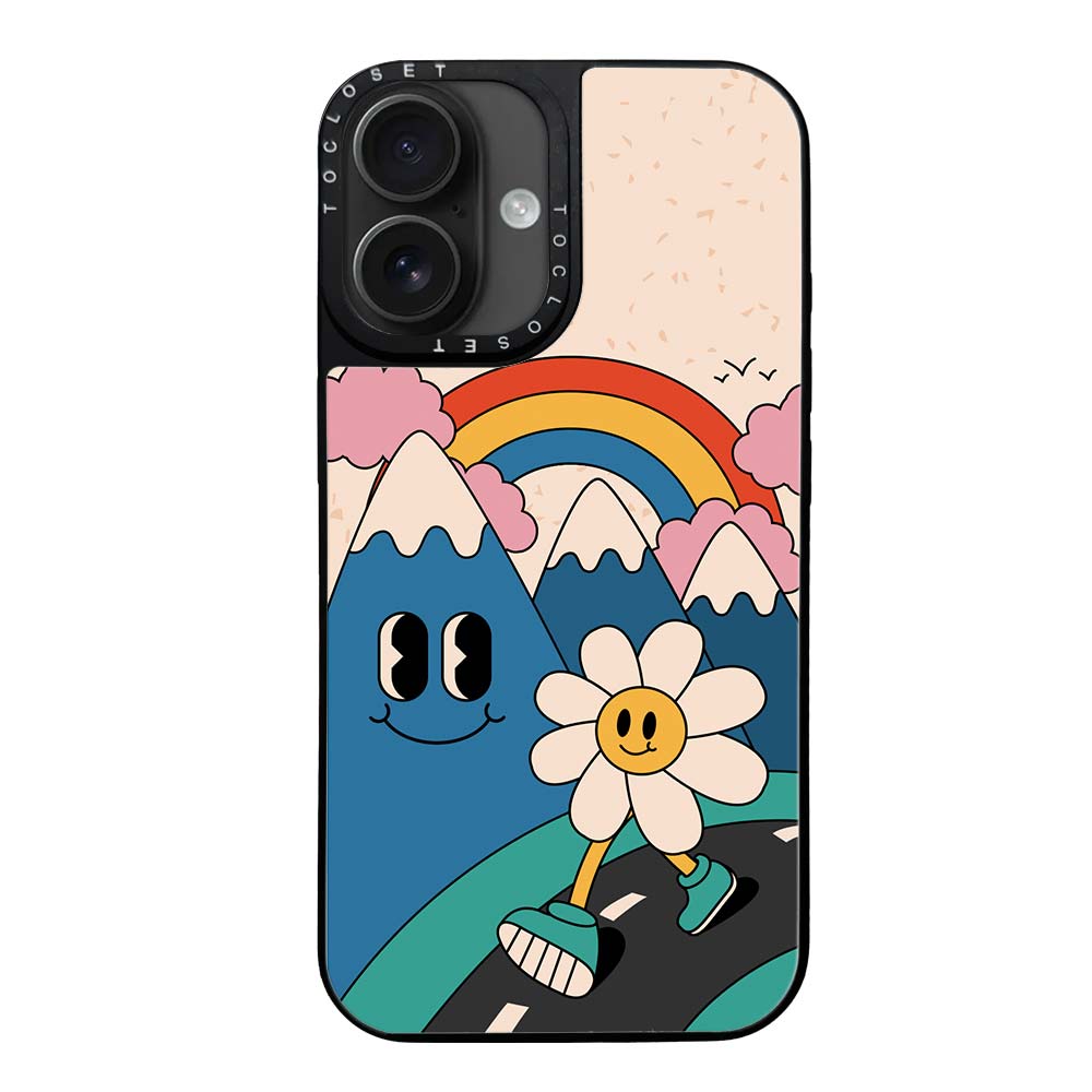 Walking Daisy Designer iPhone 17 Case Cover