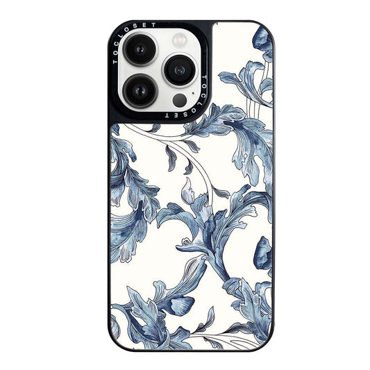 Aqua Mint Designer iPhone 16 Pro Max Case Cover