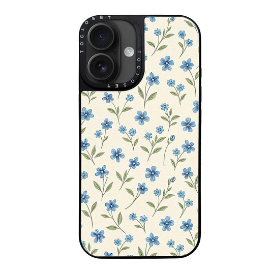 Baby Blue Designer iPhone 16 Case Cover