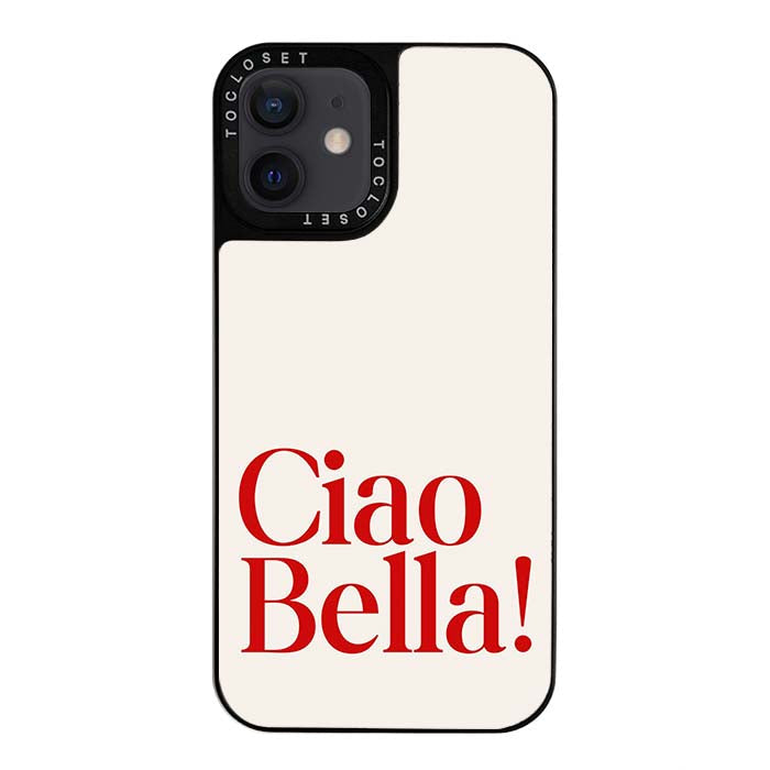 Ciao Bella Designer iPhone 12 Case Cover