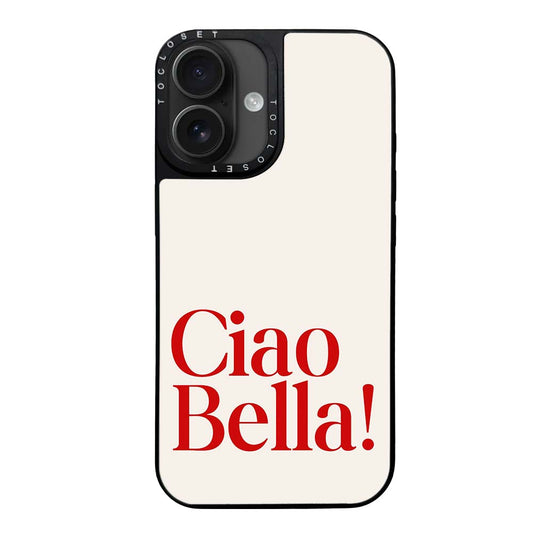 Ciao Bella Designer iPhone 16 Case Cover