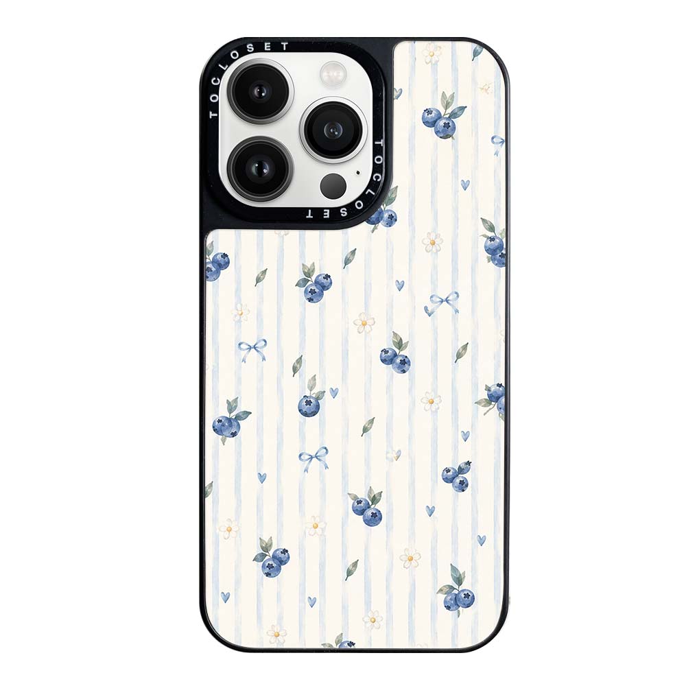 Blueberry Designer iPhone 14 Pro Case Cover