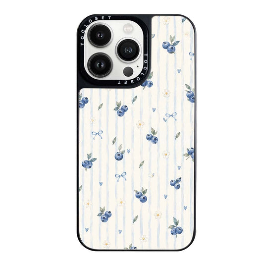 Blueberry Designer iPhone 16 Pro Max Case Cover