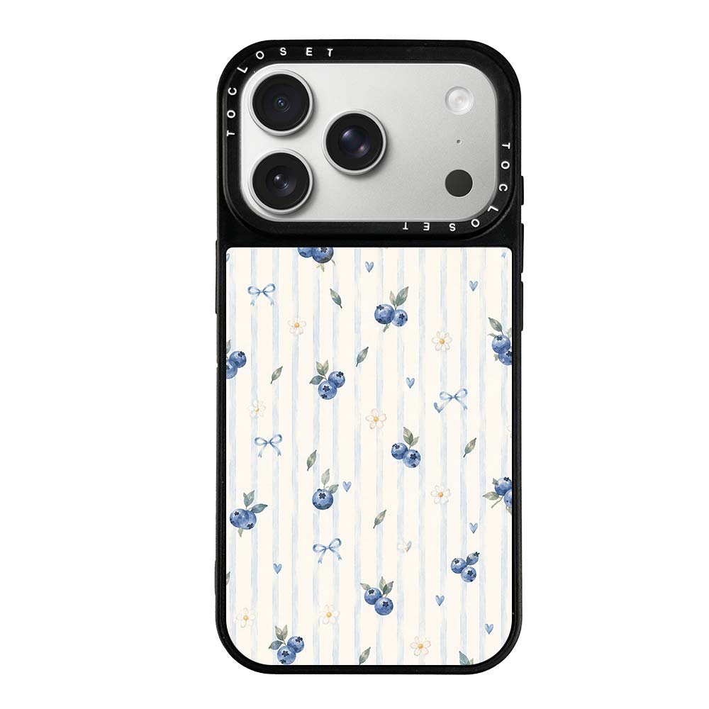Blueberry Designer iPhone 17 Pro Case Cover