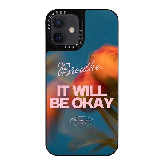 Breathe Designer iPhone 12 Mini Case Cover