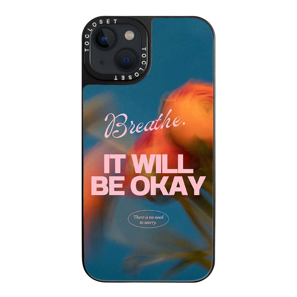 Breathe Designer iPhone 13 Mini Case Cover