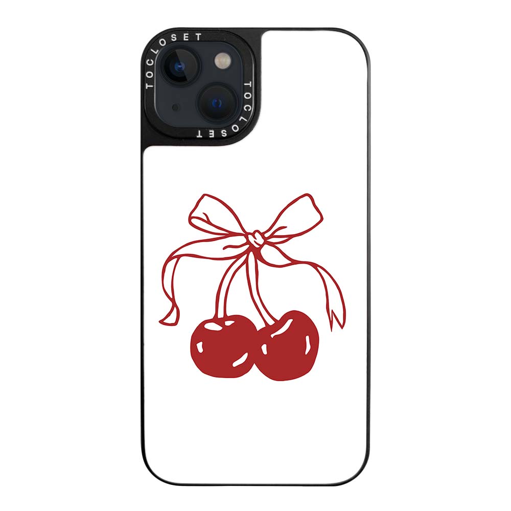 Cherry Designer iPhone 13 Mini Case Cover