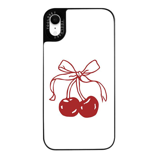 Cherry Designer iPhone XR Case Cover