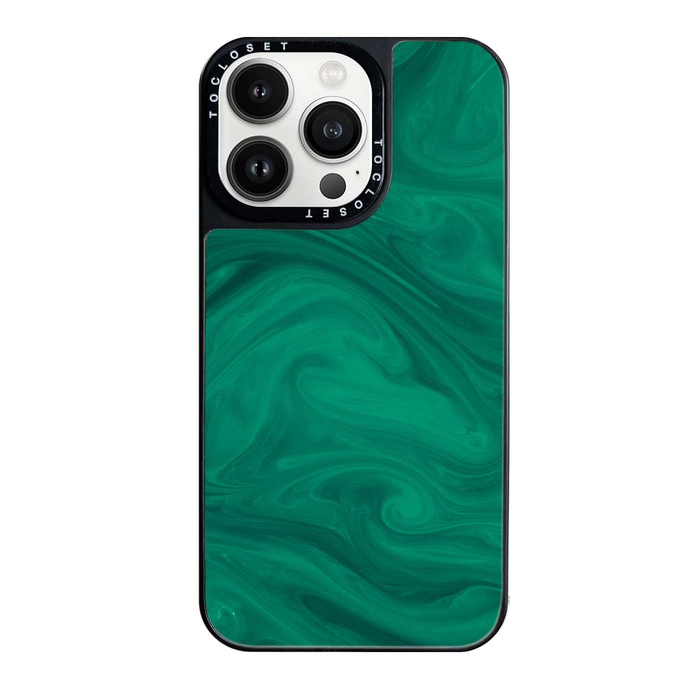 Emerald Designer iPhone 16 Pro Max Case Cover