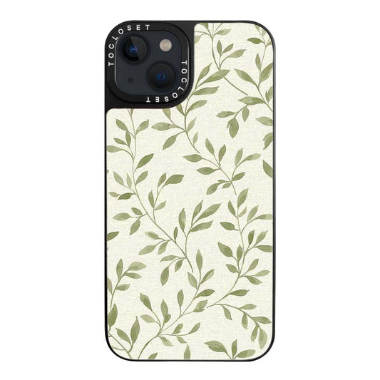 Leafy Designer iPhone 15 Case Cover