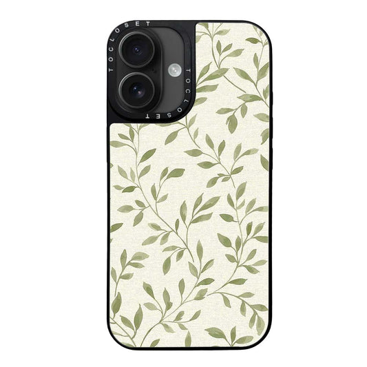 Leafy Designer iPhone 16 Case Cover