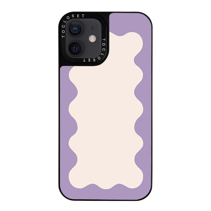 Lilac Designer iPhone 12 Pro Case Cover