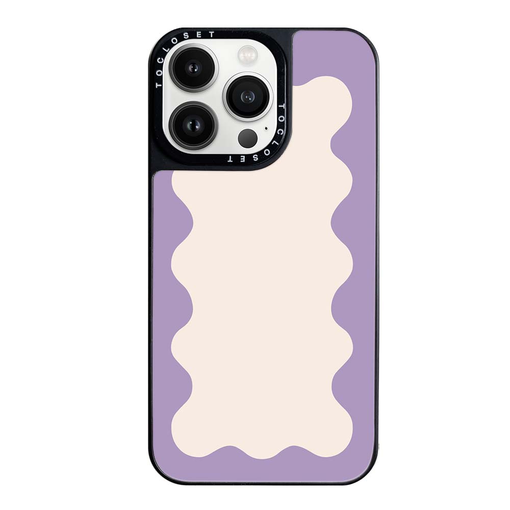 Lilac Designer iPhone 15 Pro Case Cover