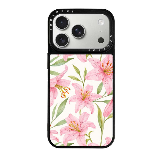 Lillies Designer iPhone 17 Pro Max Case Cover