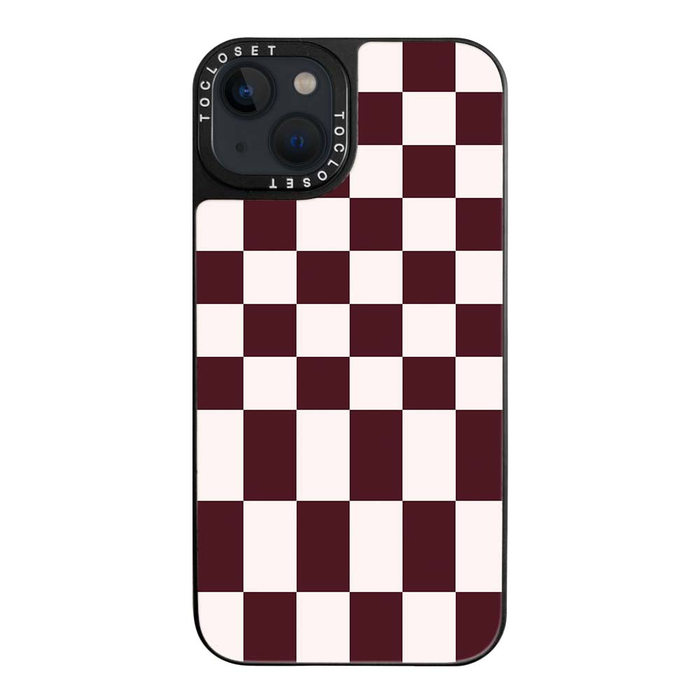 Mulberry Designer iPhone 15 Case Cover
