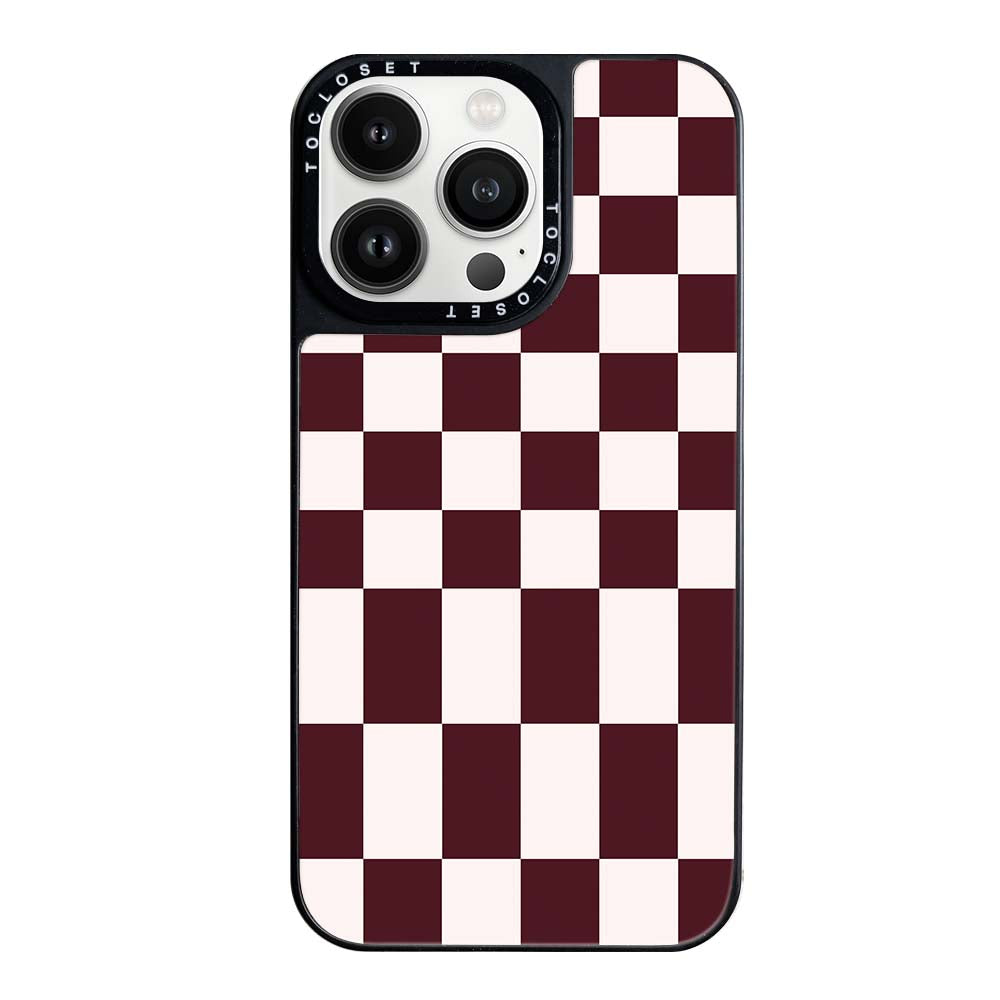 Mulberry Designer iPhone 14 Pro Max Case Cover