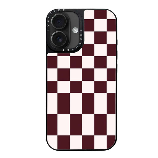 Mulberry Designer iPhone 16 Case Cover