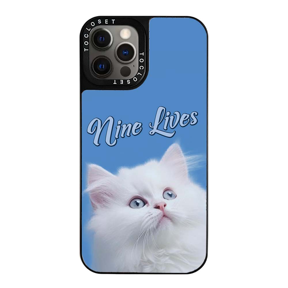 Nine Lives Designer iPhone 12 Pro Case Cover