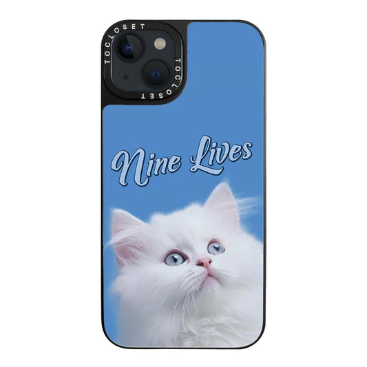 Nine Lives Designer iPhone 14 Plus Case Cover