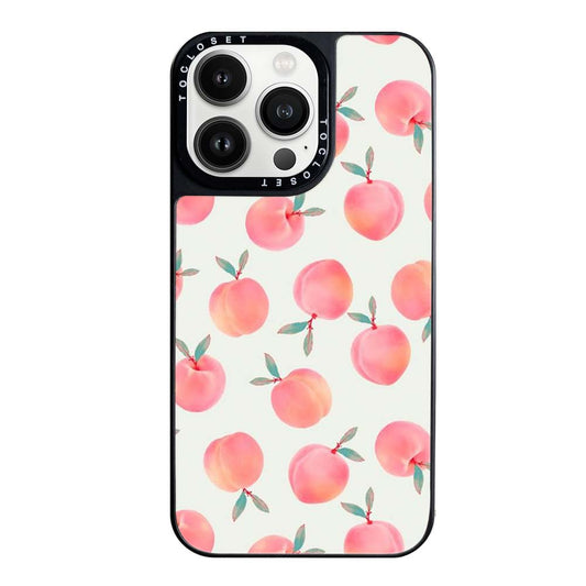 Peachy Designer iPhone 16 Pro Case Cover