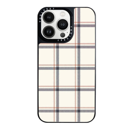 Plaid Designer iPhone 16 Pro Case Cover