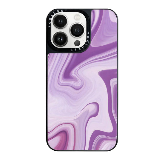 Purple Dreams Designer iPhone 16 Pro Max Case Cover