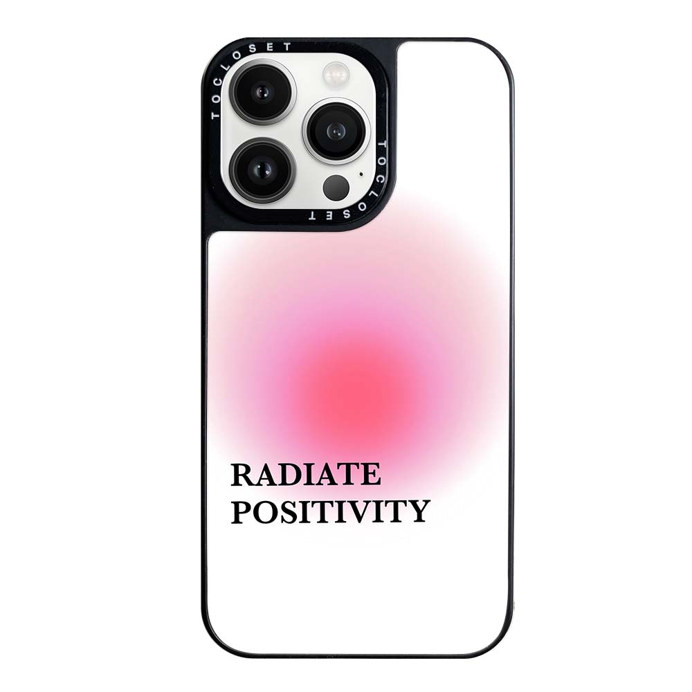 Radiate Positivity Designer iPhone 16 Pro Case Cover