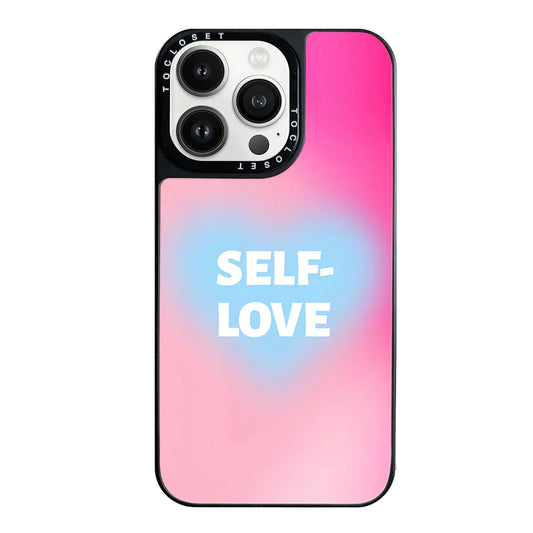 Self Love Designer iPhone 16 Pro Max Case Cover