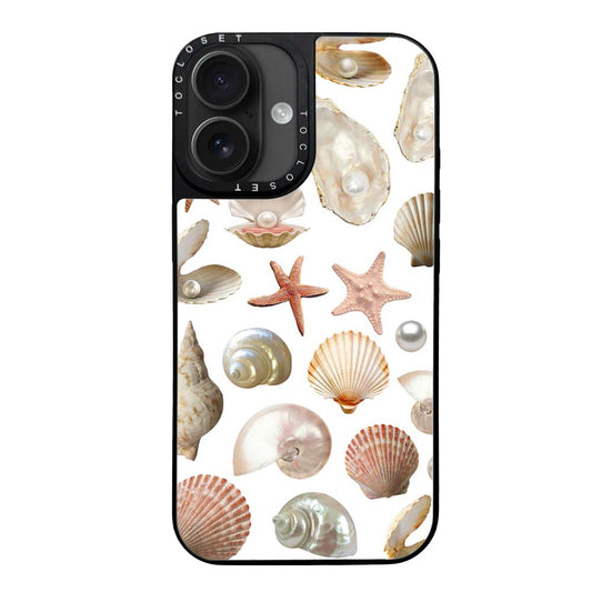 Shells Designer iPhone 16 Case Cover