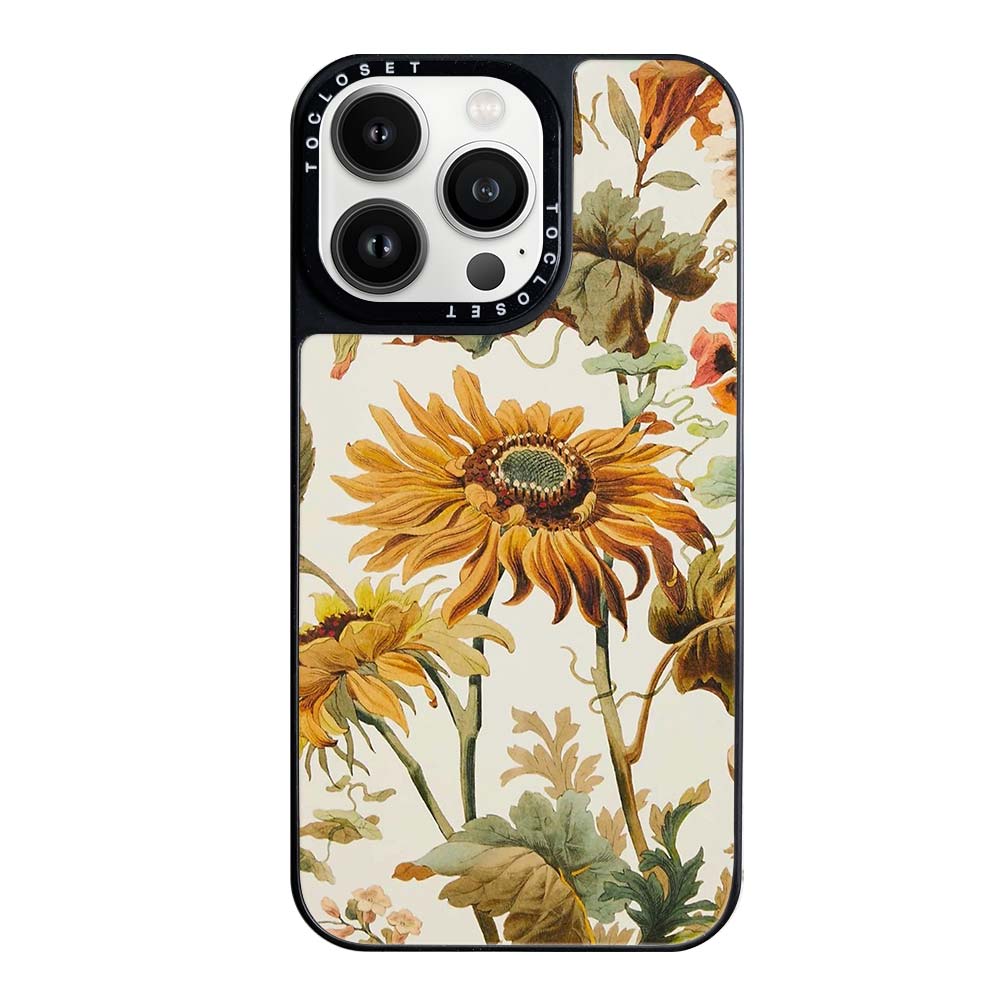 Sunflower Designer iPhone 16 Pro Case Cover