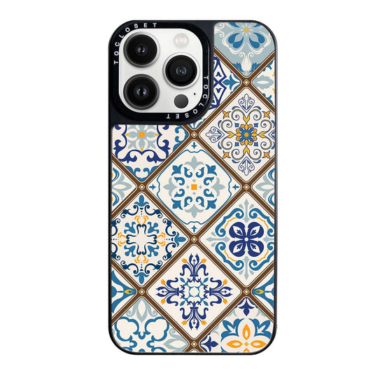 Talavera Tiles Pattern Designer iPhone 16 Pro Case Cover