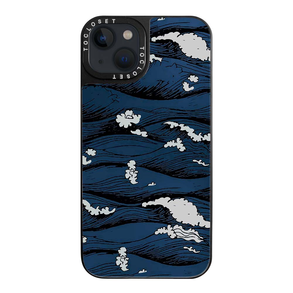 Waves Designer iPhone 13 Case Cover