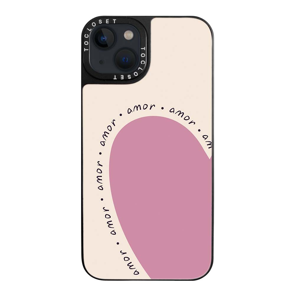 Amor Designer iPhone 15 Plus Case Cover