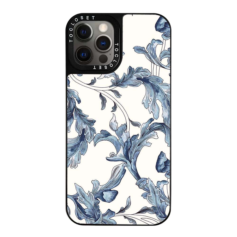 Aqua Mint Designer iPhone 12 Pro Max Case Cover